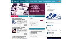 Desktop Screenshot of marinacontabil.com.br